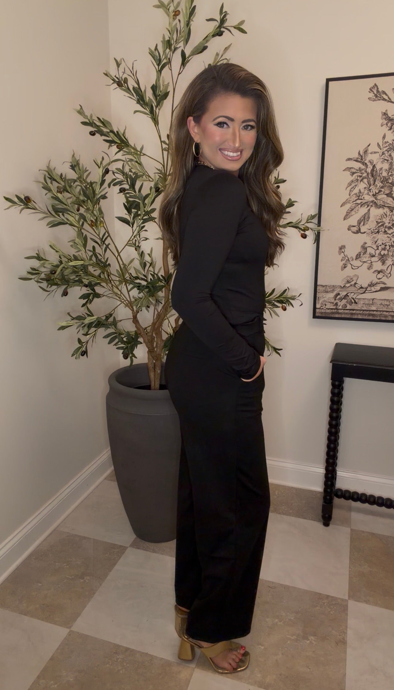 Zenana Brand Comfy Dressy Pants DEAL- Black