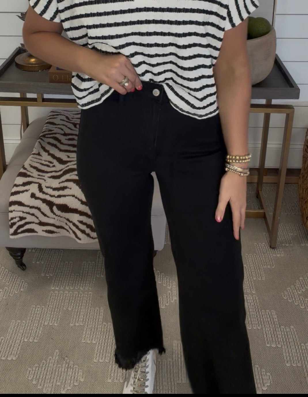 Zenana Brand Black Crop Jeans DEAL
