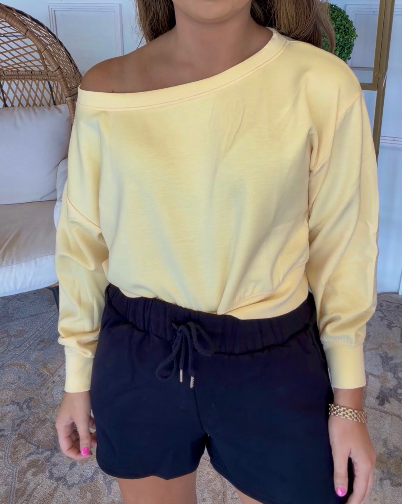 Zenana Brand Yellow Crew DEAL