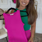 GREEN & PINK Zenana Bodysuit DEAL