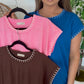 ZENANA BRAND Detailed Top- 3 COLORS - DEAL