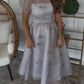 Gorgeous Gray Bow Dress DEAL