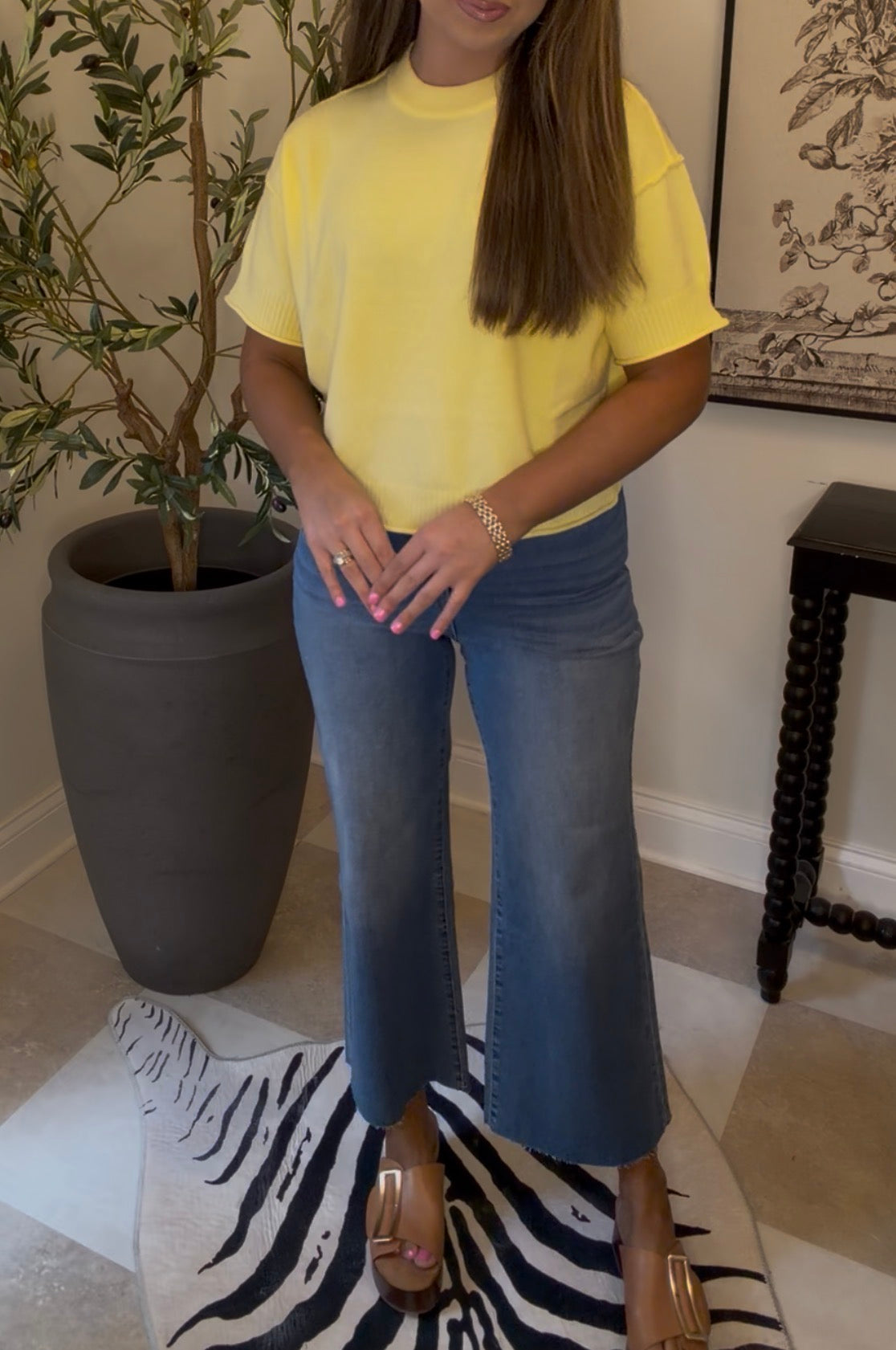 Zenana Brand Yellow Knit DEAL