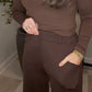Zenana Brand Comfy Dressy Pants DEAL- Brown