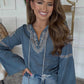 Blue Detail Top DEAL