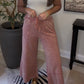 Zenana Brand Crop Pants Pink DEAL