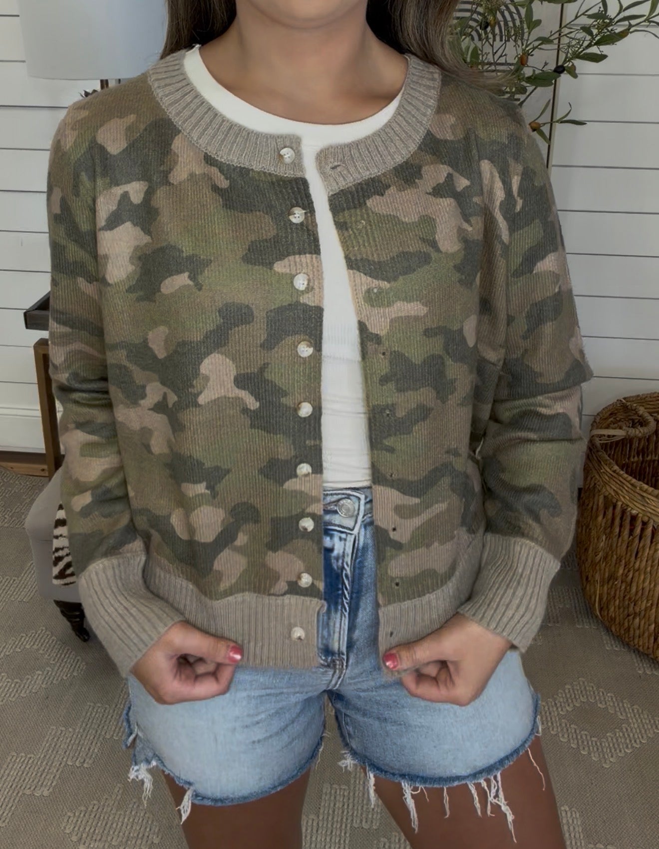 Camo Cardigan DEAL