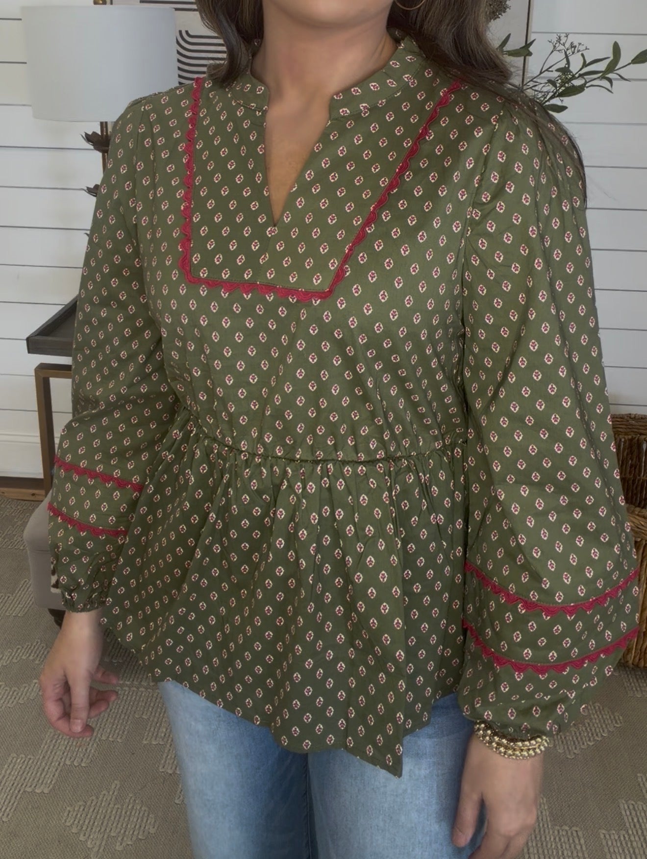 Olive Love Top DEAL