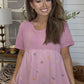 Floral Mauve Dress DEAL