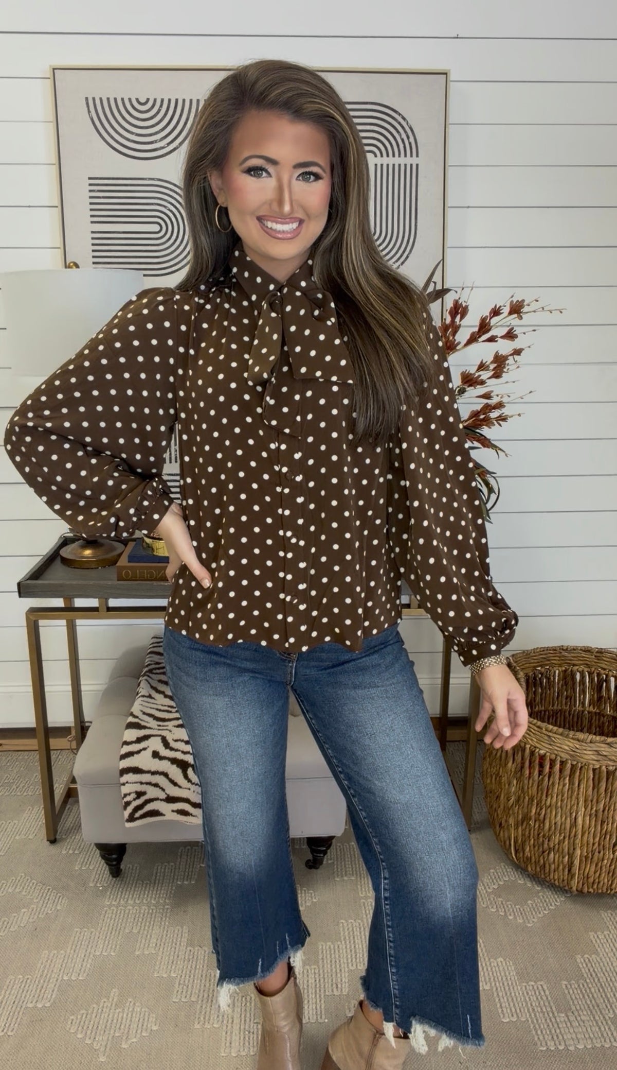 Best Brown Blouse - DEAL