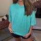 Zenana Brand Tee DEAL- Mint