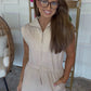 Zip Tan Romper DEAL