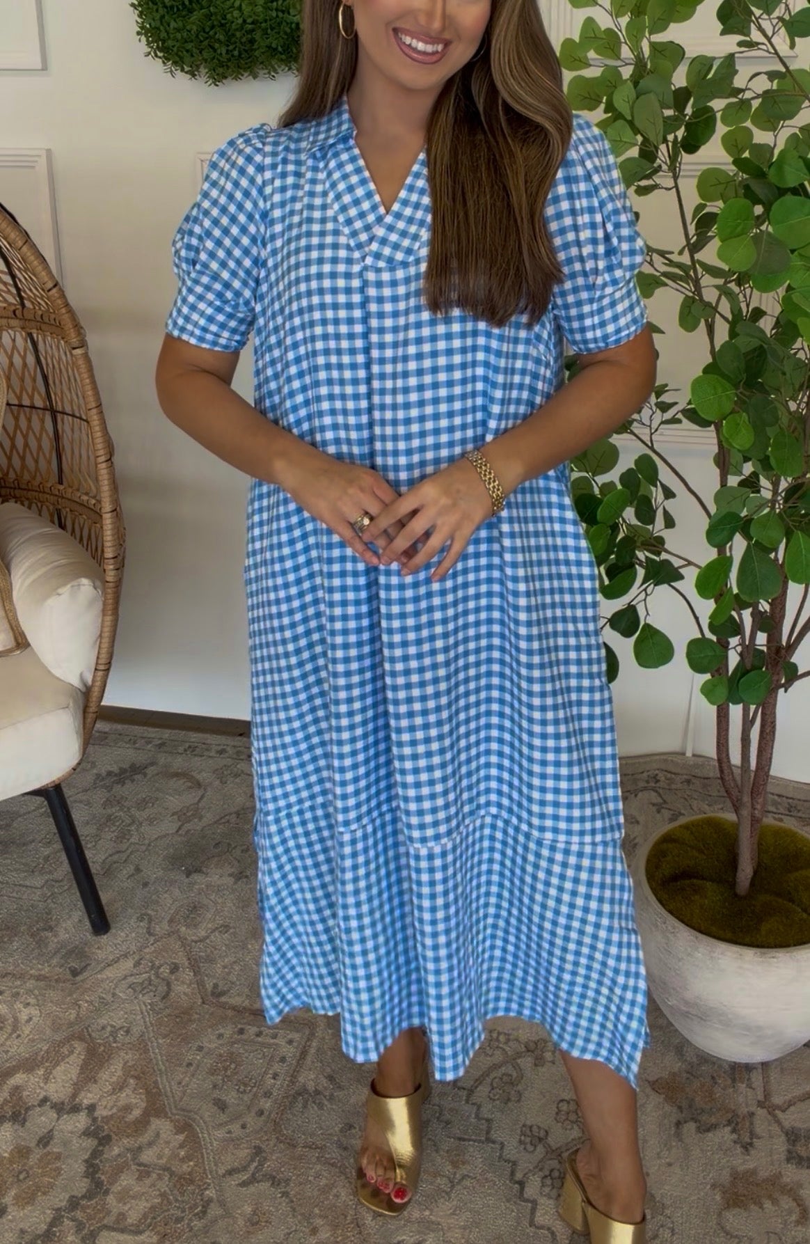 Pretty Plaid Dress DEAL
