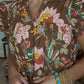 Brown Printed Dress DEAL
