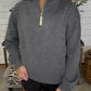 Zenana Brand Bailey Pullover DEAL - Gray
