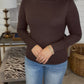 The Perfect Layer Top DEAL- Brown