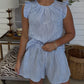 Gingham Set DEAL— Blue