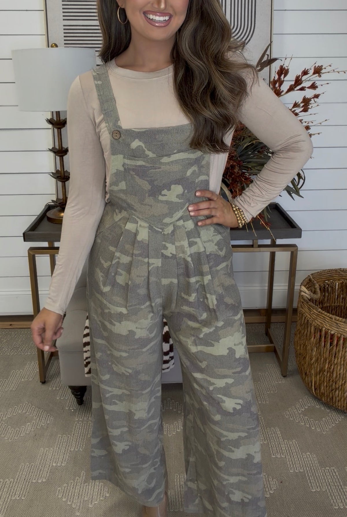 Camo Overalls - DEAL- LuxeLine