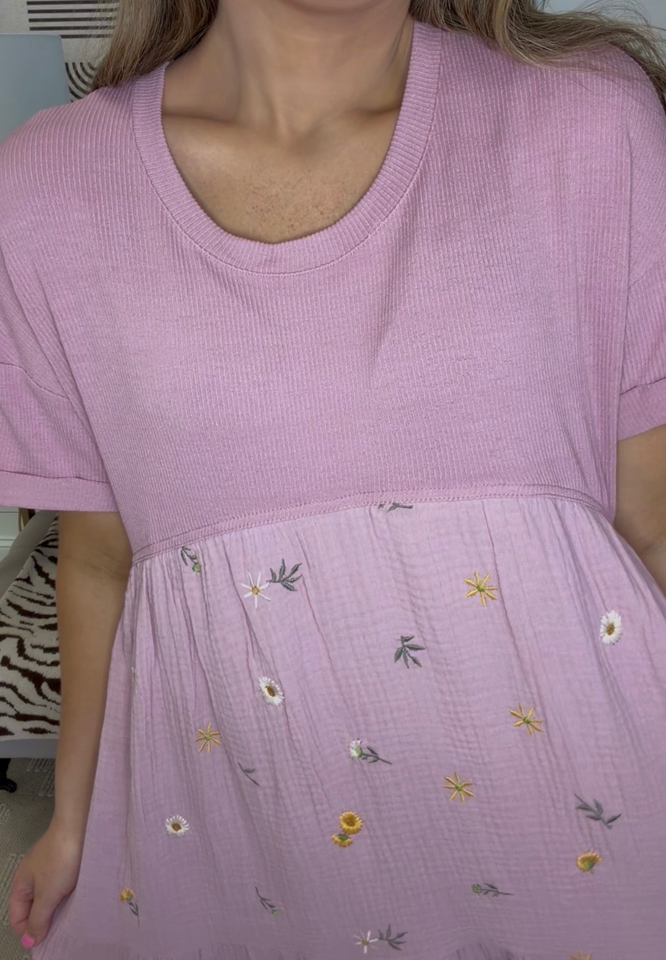 Floral Mauve Dress DEAL
