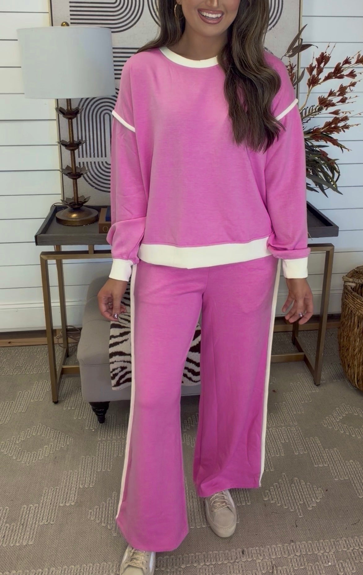ZENANA BRAND- Callie Set- Pink