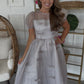 Gorgeous Gray Bow Dress DEAL
