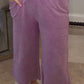 Zenana Brand Crop Pants Purple DEAL