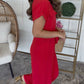 Really Red Jumpsuit  DEAL