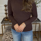 The Perfect Layer Top DEAL- Brown