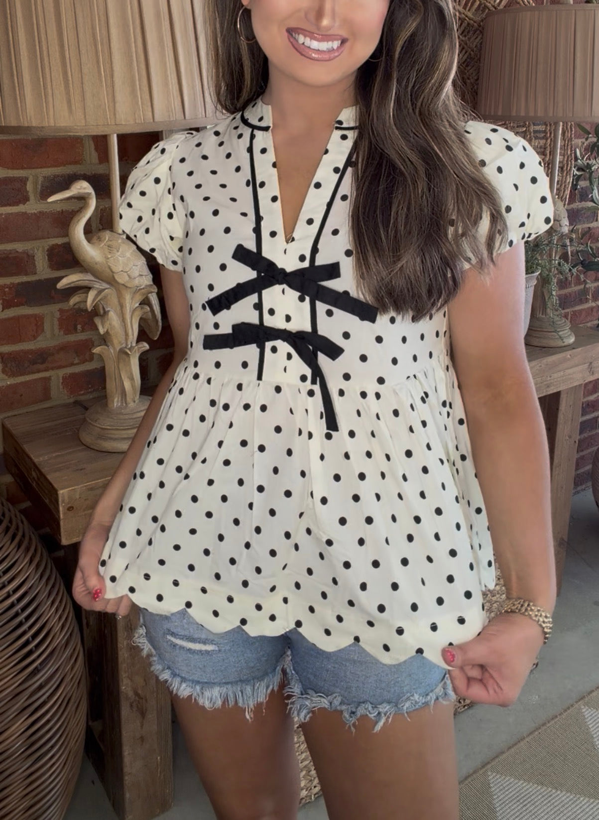 Classy Dot Top