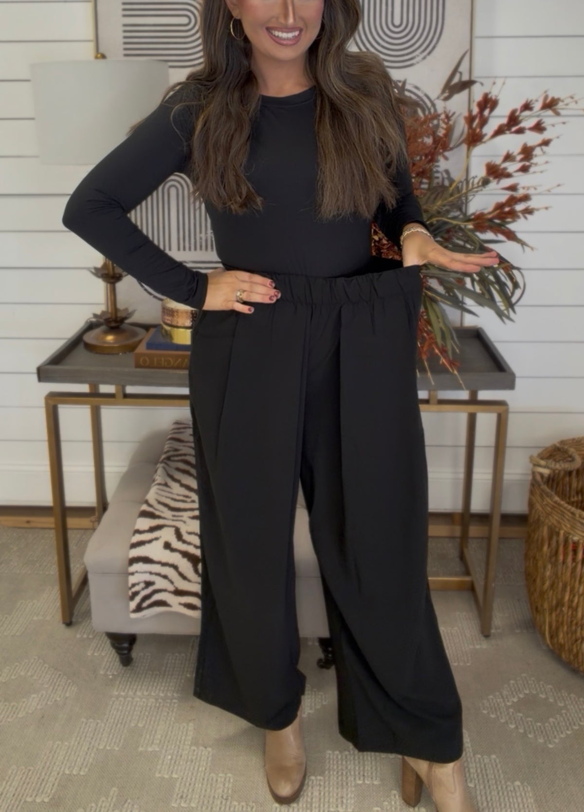 Super Stretch Dress Pants- Black -$25 DEAL