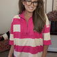 ZENANA BRAND Color Block Set— Pink