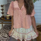 Rose Blouse Top DEAL