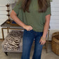 Zenana Brand Olive Top DEAL
