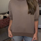 Zenana Brand Mocha Stripe Top DEAL