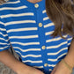 Blue Stripe Knit DEAL