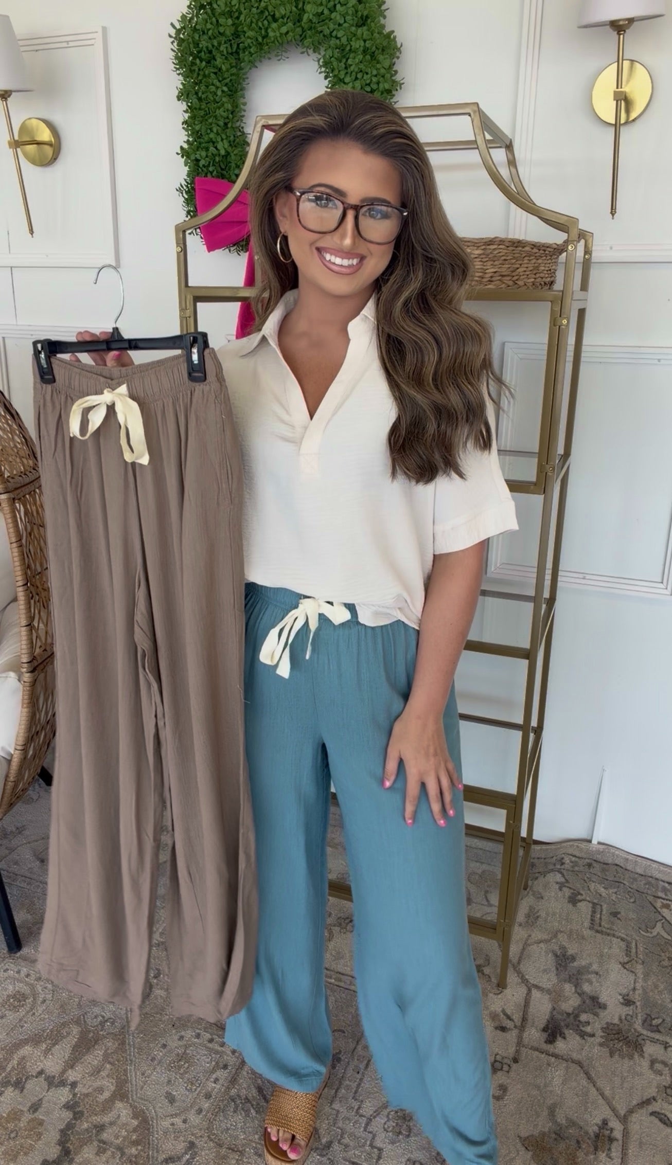ZENANA BRAND Lovely Day Pants DEAL