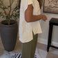 Zenana Brand Olive Tie Pants DEAL