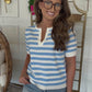 ZENANA BRAND Stripe Tops DEAL