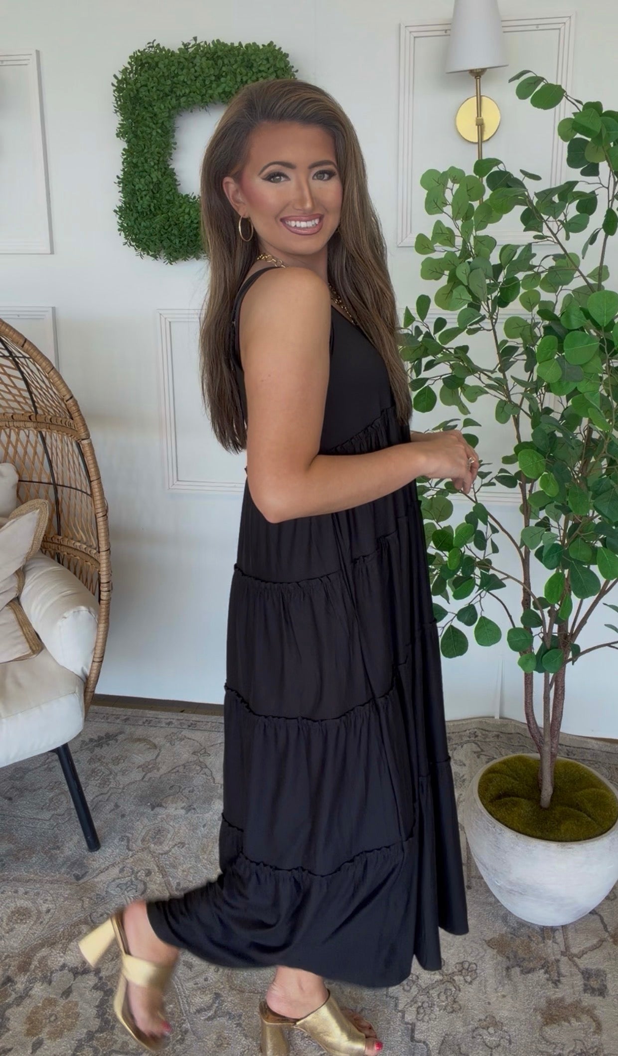 ZENANA BRAND Black Dress DEAL