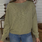 Olive Love Sweater- $25 DEAL