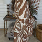 Lilly Zebra Dress  - DEAL- LuxeLine