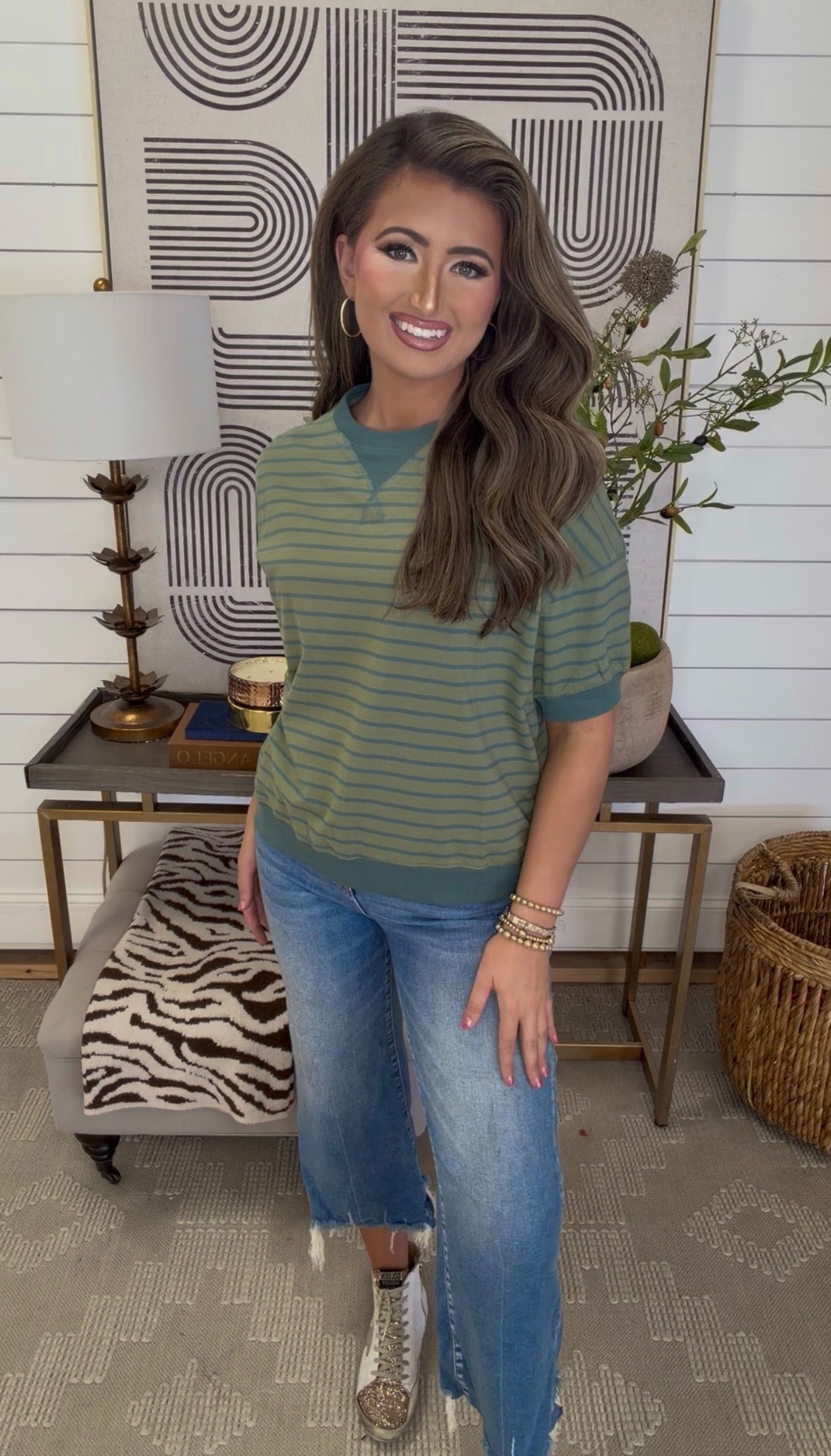 Zenana Brand Line Up Top DEAL- Olive