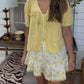 Yellow Blouse Top DEAL