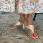 Raffia Block Sandals