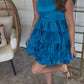 Ruffle Blue Dress DEAL