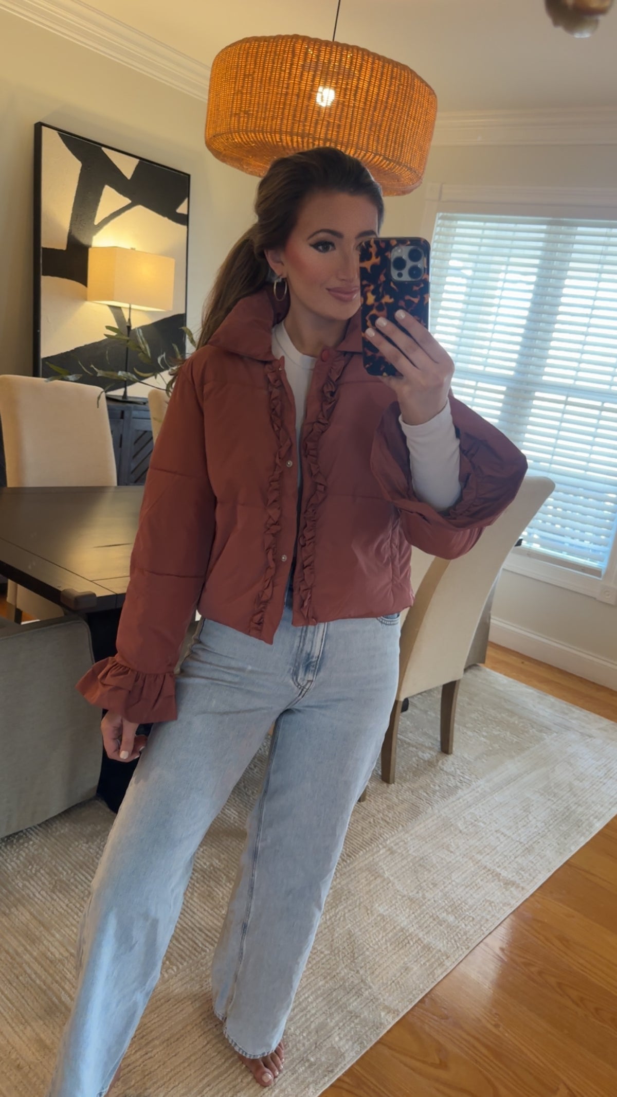 Sweetie Jacket -- Pink & Green