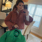 Sweetie Jacket -- Pink & Green