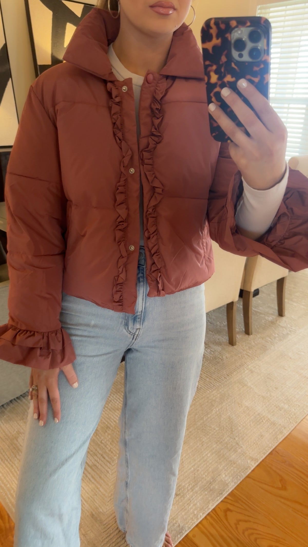 Sweetie Jacket -- Pink & Green