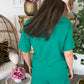 Real Comfy Zenana Romper- Green