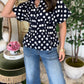 Dottie Top - Navy